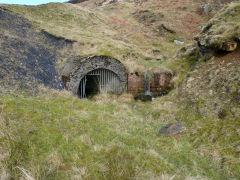 
Coldra Road pipeline tunnel, Blaenrhondda, February 2012